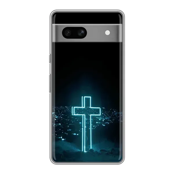 Чехол с рисунком «Яркий Крест» для Google Pixel 7A Чехол с рисунком «Яркий Крест» для Google Pixel 7A