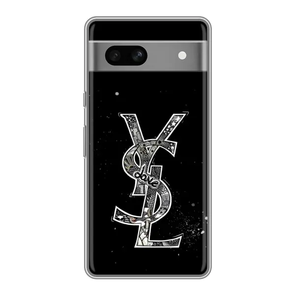 Чехол с рисунком «YSL» для Google Pixel 7A