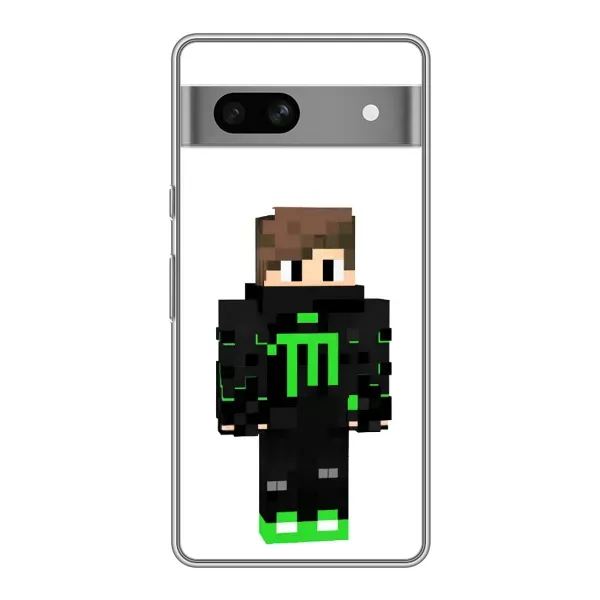 Чехол с рисунком «Зеленый мальчик» для Google Pixel 7A Чехол с рисунком «Зеленый мальчик» для Google Pixel 7A