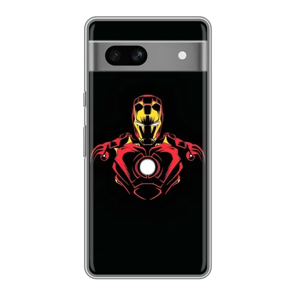 Чехол с рисунком «Железный человек» для Google Pixel 7A Чехол с рисунком «Железный человек» для Google Pixel 7A