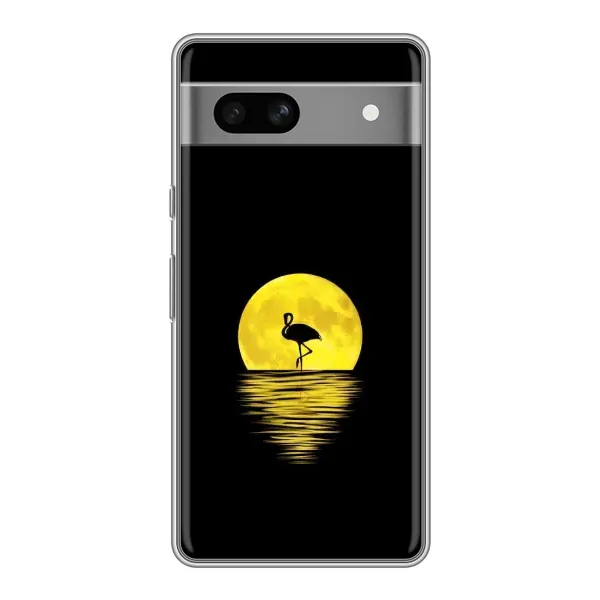 Чохол з малюнком «Жовтий Захід сонця» для Google Pixel 7A Чохол з малюнком «Жовтий Захід сонця» для Google Pixel 7A