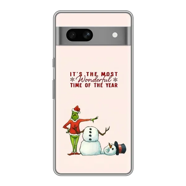 Чехол с рисунком «Злой Гринч» для Google Pixel 7A