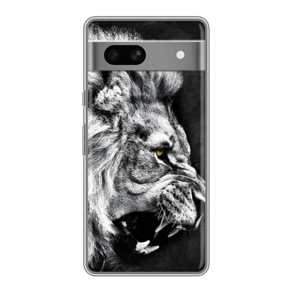 Чехол с рисунком «Злой ЛЕВ» для Google Pixel 7A Чехол с рисунком «Злой ЛЕВ» для Google Pixel 7A