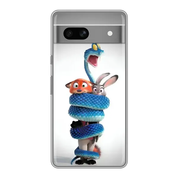 Чохол з малюнком «Змія Зоо» для Google Pixel 7A Чохол з малюнком «Змія Зоо» для Google Pixel 7A