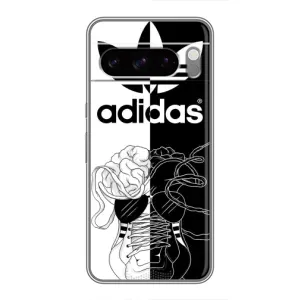 Чехол в стиле "Адидас" для Гугул Пиксель 8 Про (Adidas шнурки)