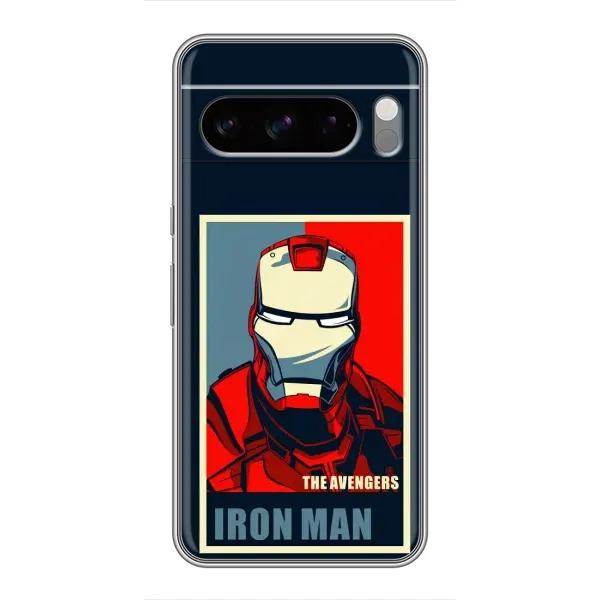 Чехол с рисунком «Art Iron man» для Google Pixel 8 Pro