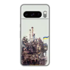 Чехлы на военную тематику для Google Pixel 8 Pro (Азовсталь)