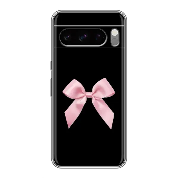 Чехол с рисунком «Бант на черном» для Google Pixel 8 Pro Чехол с рисунком «Бант на черном» для Google Pixel 8 Pro