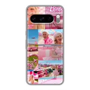 Силиконовый Чехол Барби Фильм на Google Pixel 8 Pro (Барби стиль)