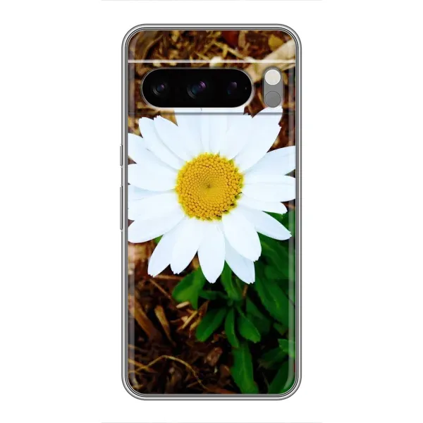 Чехол с рисунком «Белая ромашка» для Google Pixel 8 Pro Чехол с рисунком «Белая ромашка» для Google Pixel 8 Pro