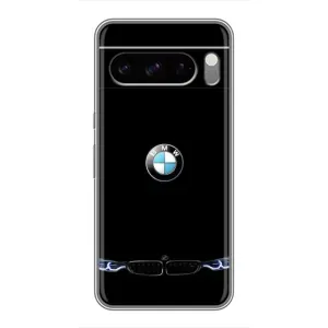 Силіконовий бампер з картинкою машини на Google Pixel 8 Pro (Чорний BMW)