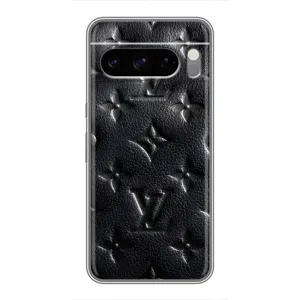 Текстурний Чохол Louis Vuitton для Гугул Піксель 8 Про (Чорний ЛВ)