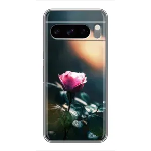 Чехлы с принтом Розочки для Google Pixel 8 Pro (Цветок ночной)
