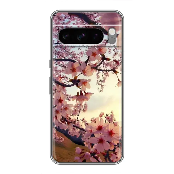 Чехол с рисунком «Цветущая сакура» для Google Pixel 8 Pro Чехол с рисунком «Цветущая сакура» для Google Pixel 8 Pro