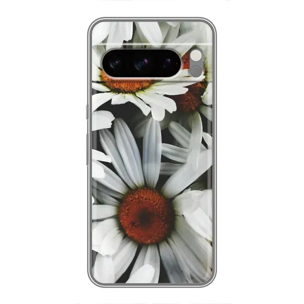 Чехол с рисунком «Цветы Ромашки» для Google Pixel 8 Pro Чехол с рисунком «Цветы Ромашки» для Google Pixel 8 Pro