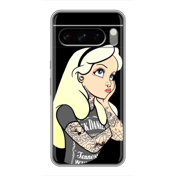 Чехол с рисунком «Девушка обиделась» для Google Pixel 8 Pro