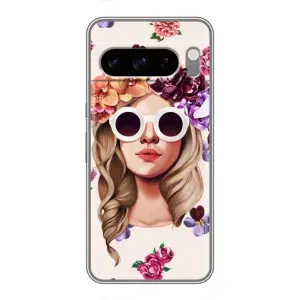 Чехол с картинкой Модные Девчонки Google Pixel 8 Pro (Девушка в очках)