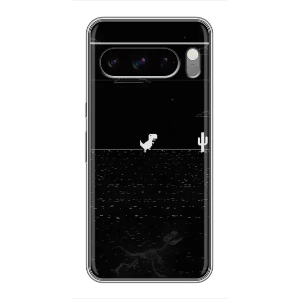 Чехол с рисунком «Динозаврик» для Google Pixel 8 Pro Чехол с рисунком «Динозаврик» для Google Pixel 8 Pro