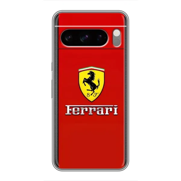 Чехол с рисунком «Ferrari Logo» для Google Pixel 8 Pro Чехол с рисунком «Ferrari Logo» для Google Pixel 8 Pro
