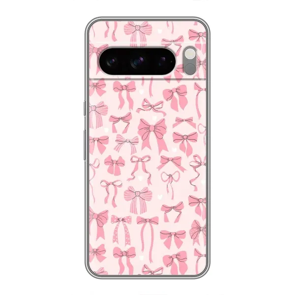 Чехол с рисунком «Фон бантики» для Google Pixel 8 Pro Чехол с рисунком «Фон бантики» для Google Pixel 8 Pro