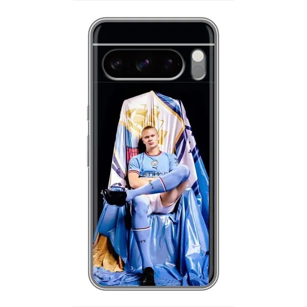 Чехол с рисунком «футболист Холанн» для Google Pixel 8 Pro