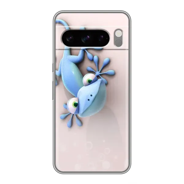 Чехол с рисунком «Геккон» для Google Pixel 8 Pro