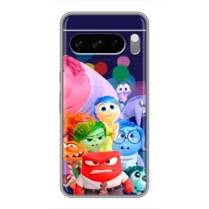 Чехол Головоломка для Google Pixel 8 Pro - (AlphaPrint) (Герои головоломки)