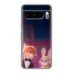 Силиконовый чехол с принтом Зоотрополіс для Google Pixel 8 Pro (Главные герои)