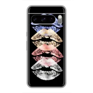 Чехол Стильные девушки на Google Pixel 8 Pro (Губы)