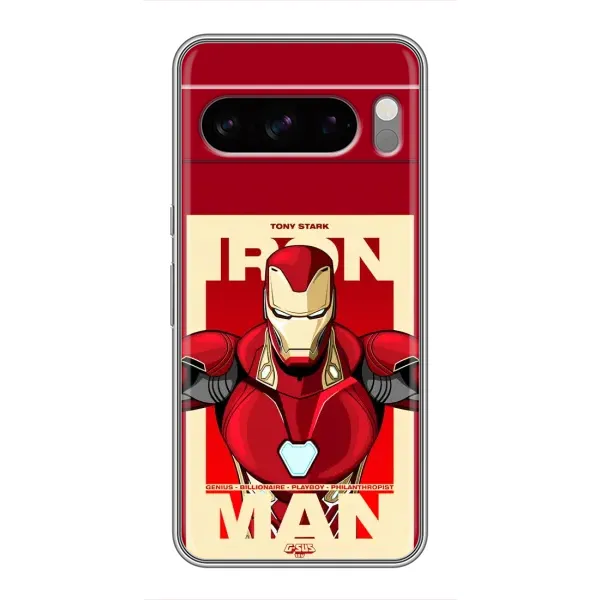 Чехол с рисунком «Iron man» для Google Pixel 8 Pro