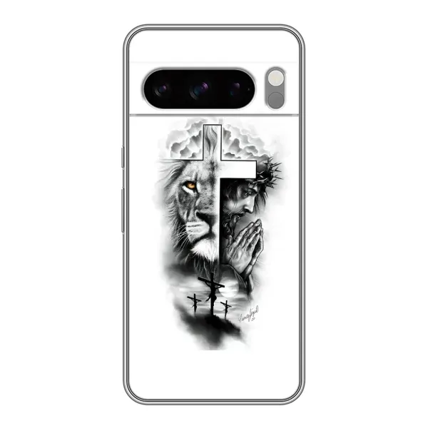 Чехол с рисунком «История Христа» для Google Pixel 8 Pro Чехол с рисунком «История Христа» для Google Pixel 8 Pro