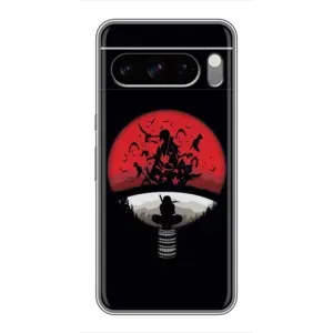 Чехлы с картинкой Итачи Учиха на Google Pixel 8 Pro (Итачи на черном)