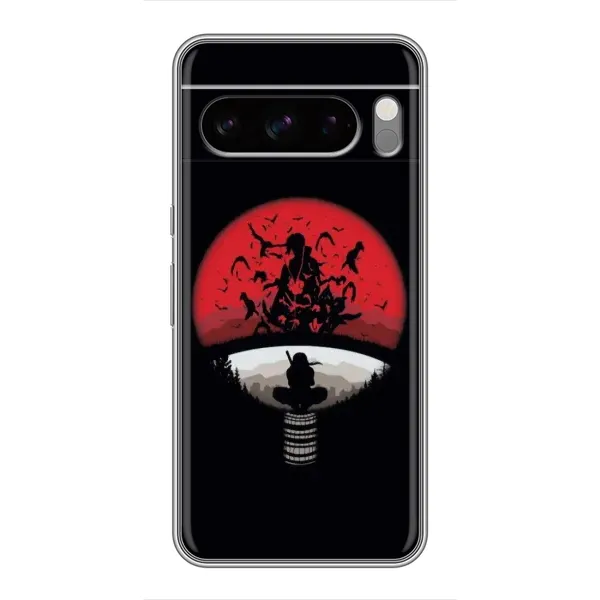 Чехол с рисунком «Итачи на черном» для Google Pixel 8 Pro Чехол с рисунком «Итачи на черном» для Google Pixel 8 Pro