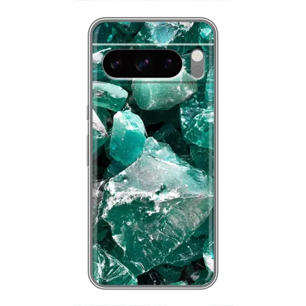 Чехол с рисунком «Изумруд» для Google Pixel 8 Pro