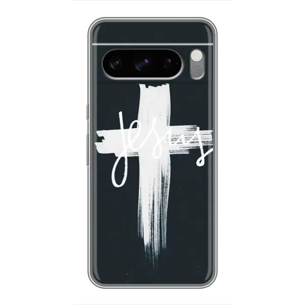 Чехол с рисунком «Jesus» для Google Pixel 8 Pro Чехол с рисунком «Jesus» для Google Pixel 8 Pro