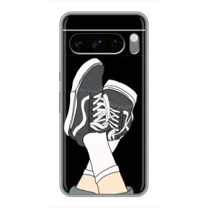 Чехол с Прикольным принтом на Google Pixel 8 Pro (Кеды)