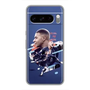 Чехол (TPU) с Футболистом на Google Pixel 8 Pro (Килиан)