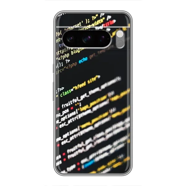 Чехол с рисунком «Код» для Google Pixel 8 Pro Чехол с рисунком «Код» для Google Pixel 8 Pro