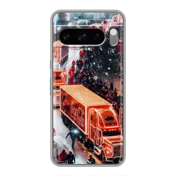 Чехол с рисунком «Кока Кола» для Google Pixel 8 Pro