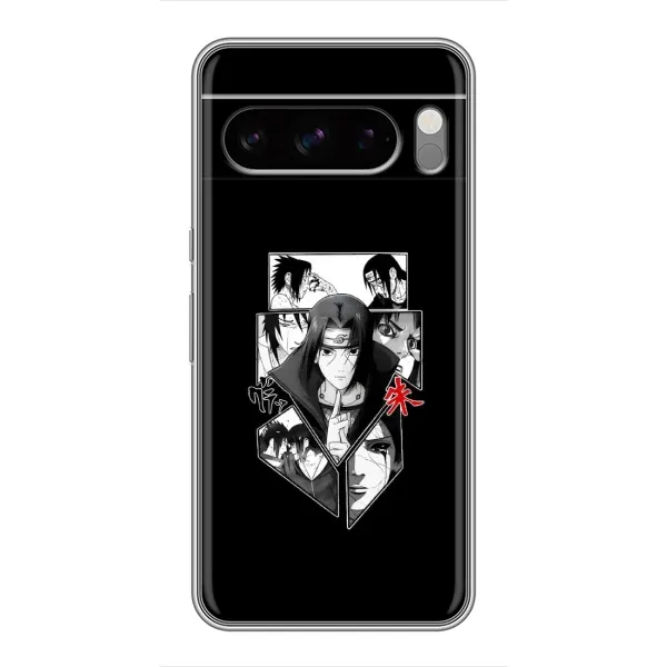 Чехол с рисунком «Коллаж Итачи» для Google Pixel 8 Pro Чехол с рисунком «Коллаж Итачи» для Google Pixel 8 Pro