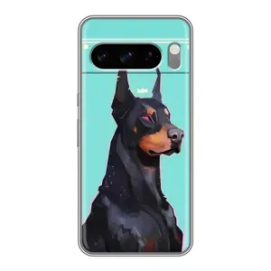 Чехол ДОБЕРМАН для Google Pixel 8 Pro (Король доберман)