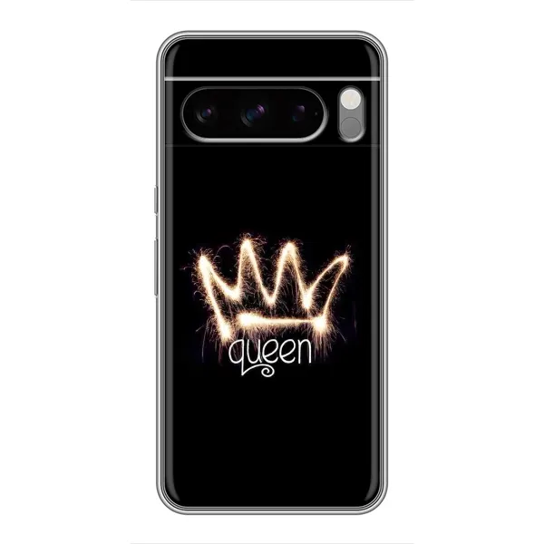 Чехол с рисунком «Корона» для Google Pixel 8 Pro