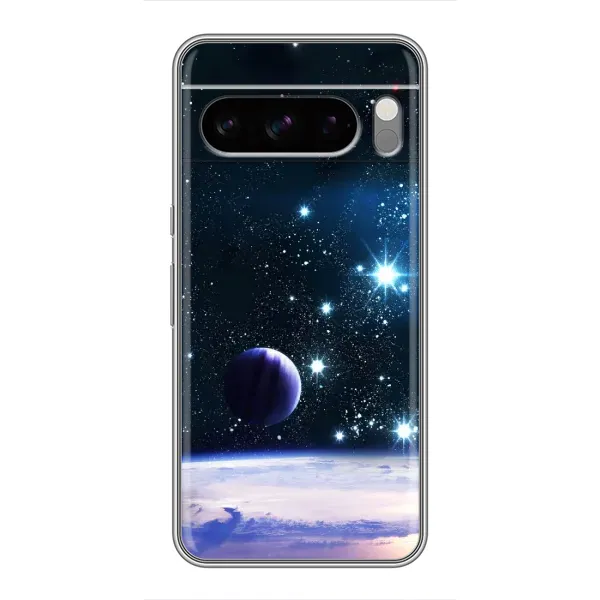 Чехол с рисунком «Космический вид» для Google Pixel 8 Pro Чехол с рисунком «Космический вид» для Google Pixel 8 Pro
