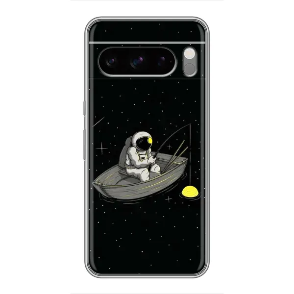 Чехол с рисунком «Космонавт на рыбалке» для Google Pixel 8 Pro Чехол с рисунком «Космонавт на рыбалке» для Google Pixel 8 Pro