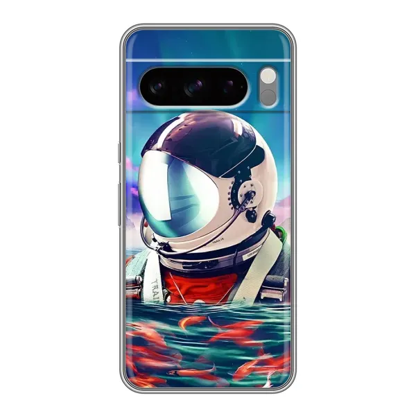 Чехол с рисунком «Космонавт в воде» для Google Pixel 8 Pro Чехол с рисунком «Космонавт в воде» для Google Pixel 8 Pro