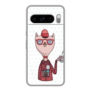 Чехол на тематику: Коты для Google Pixel 8 Pro (Кот аристократ)