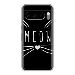 Бампер с изображением Котиков для Гугул Пиксель 8 Про (КОТИК MEOW)