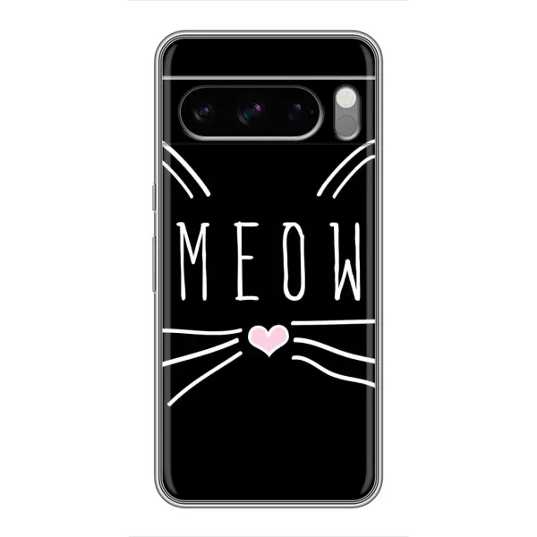 Чехол с рисунком «КОТИК MEOW» для Google Pixel 8 Pro Чехол с рисунком «КОТИК MEOW» для Google Pixel 8 Pro