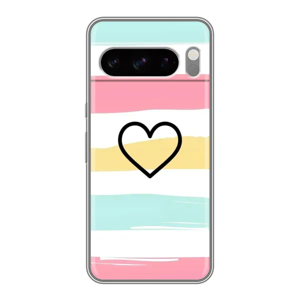 Чехол с рисунком «Красивое сердечко» для Google Pixel 8 Pro Чехол с рисунком «Красивое сердечко» для Google Pixel 8 Pro