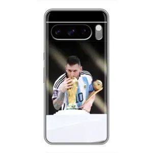 Чехлы Лео Месси Аргентина для Google Pixel 8 Pro (Кубок Мира)